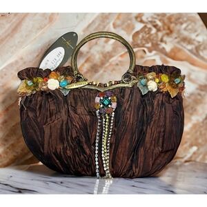 NWT Vintage Mary Frances Style #825 “Enchanted Forest” Handbag